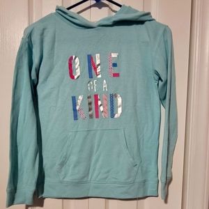 10/12 Girls hooded long sleeve shirt